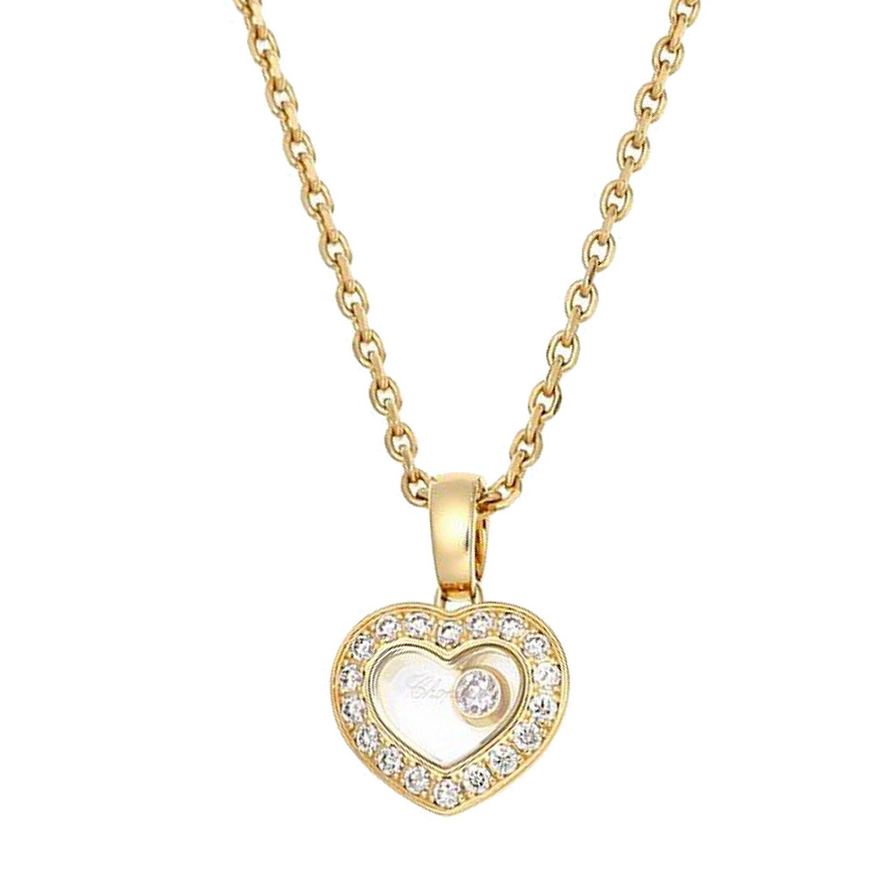 Pendant Chopard Happy Diamonds Icons Heart Mobius Luxury