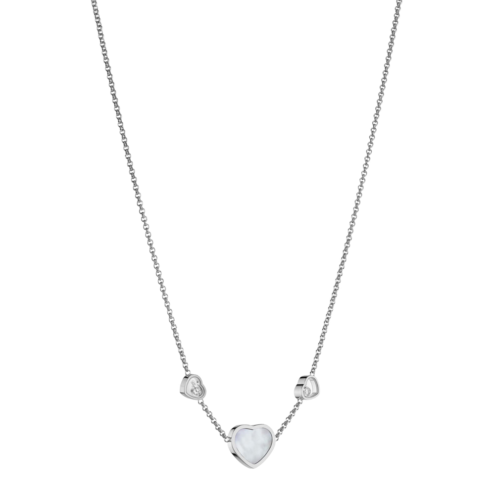 Necklace Chopard Happy Hearts