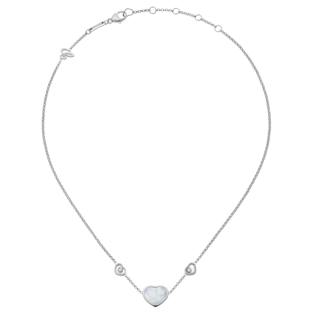 Necklace Chopard Happy Hearts