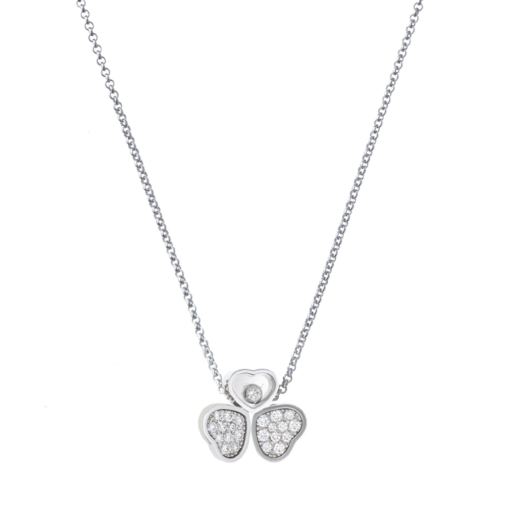 Necklace Chopard Happy Hearts