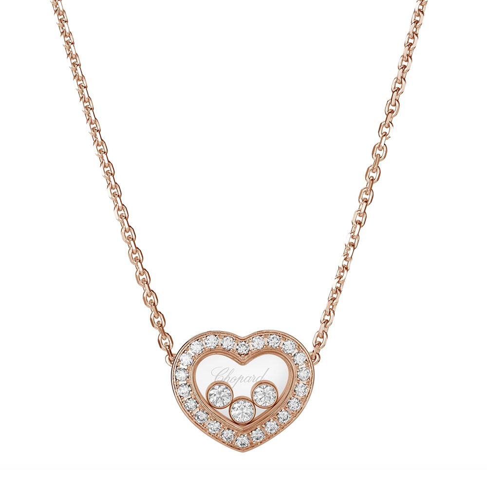 Necklace Chopard Happy Diamonds