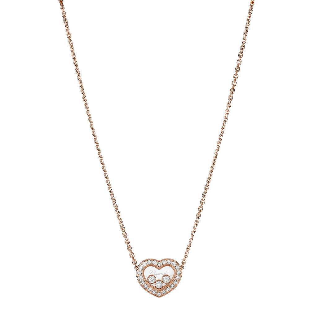 Necklace Chopard Happy Diamonds