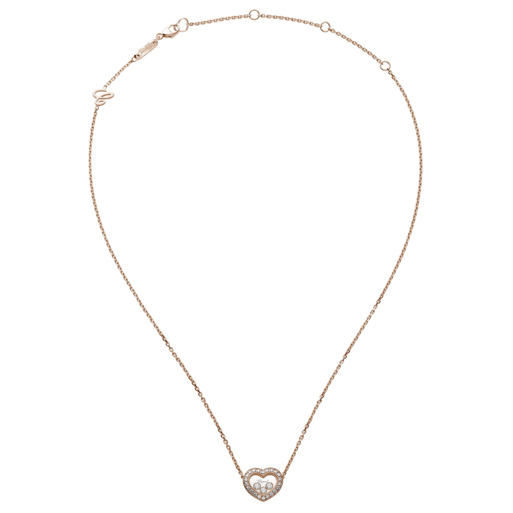 Necklace Chopard Happy Diamonds