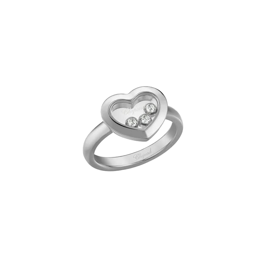 Ring Chopard Happy Diamonds Icons Heart | Mobius Luxury