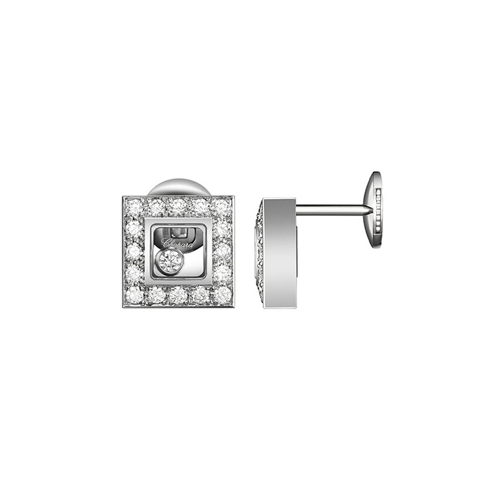 Earrings Chopard Happy Diamonds Icons Square