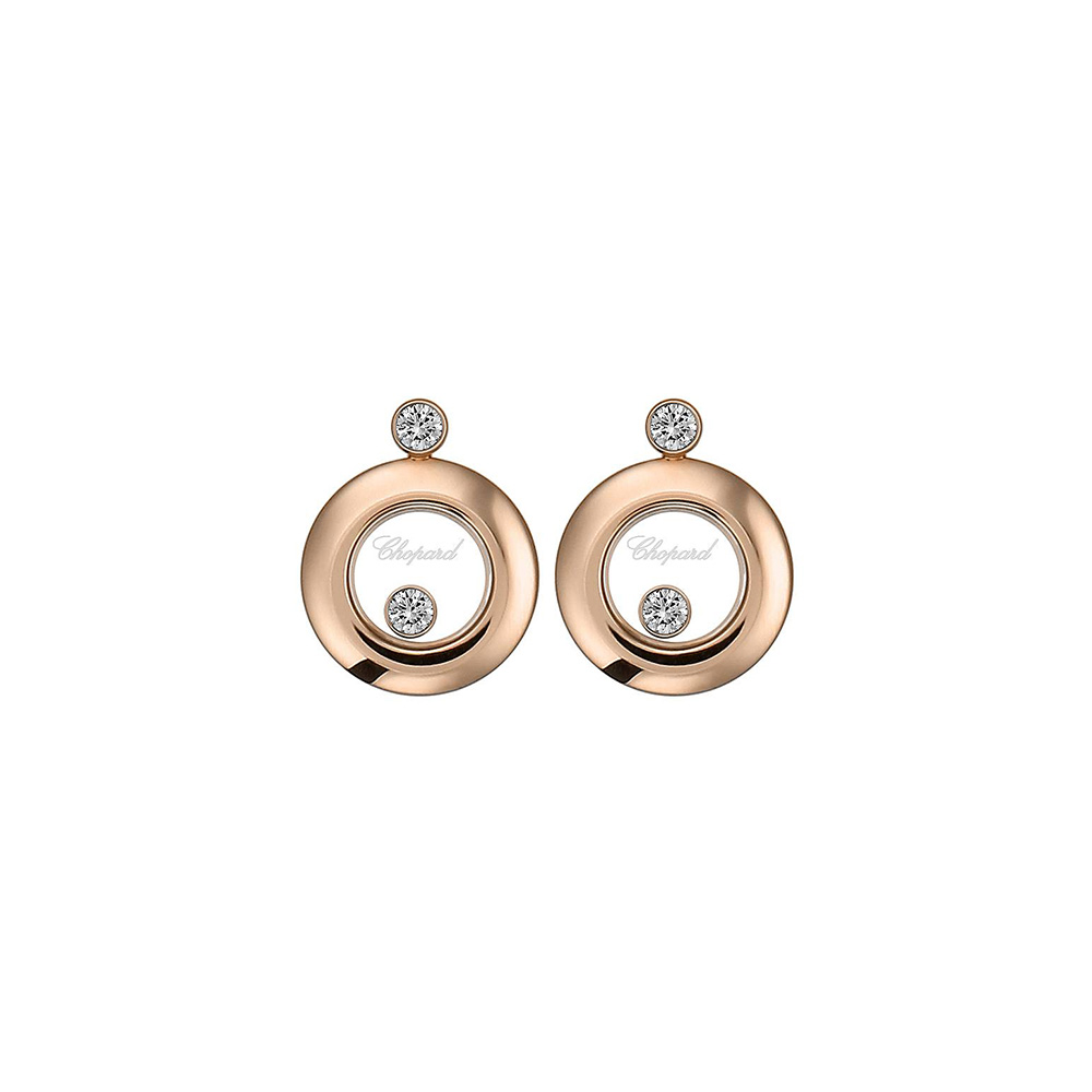 Earrings Chopard Happy Diamonds Icons Round