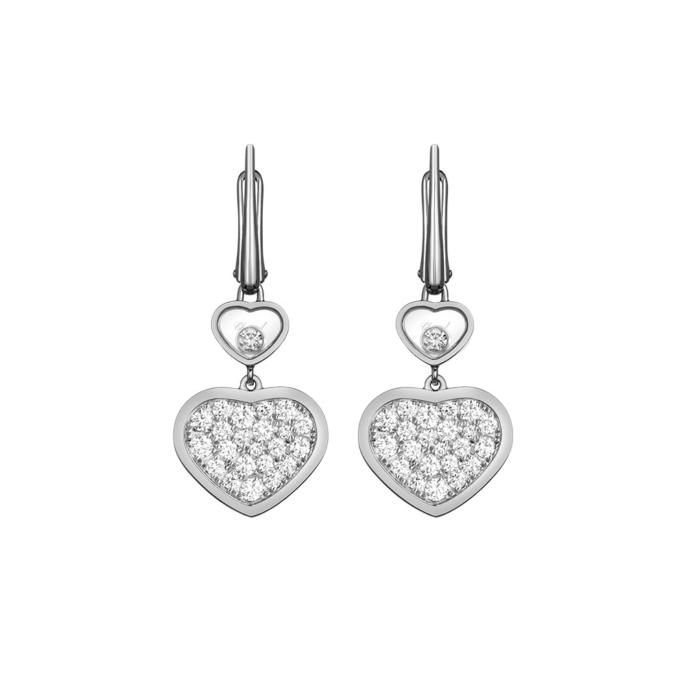 Earrings Chopard Happy Hearts