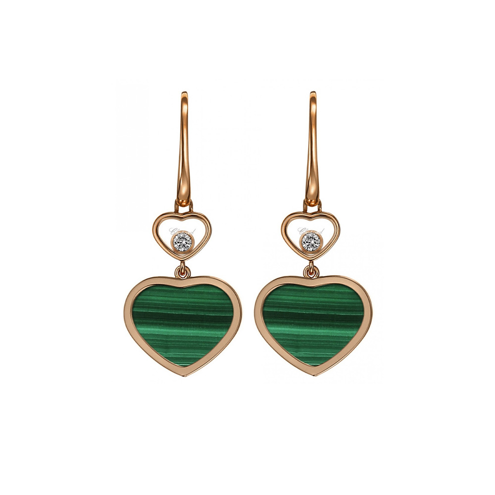 Earrings Chopard Happy Hearts