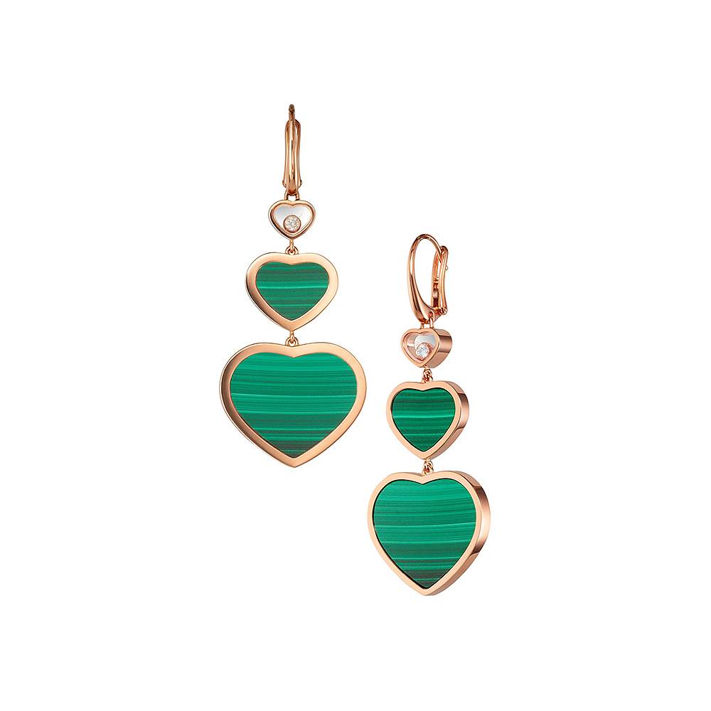 Earrings Chopard Happy Hearts