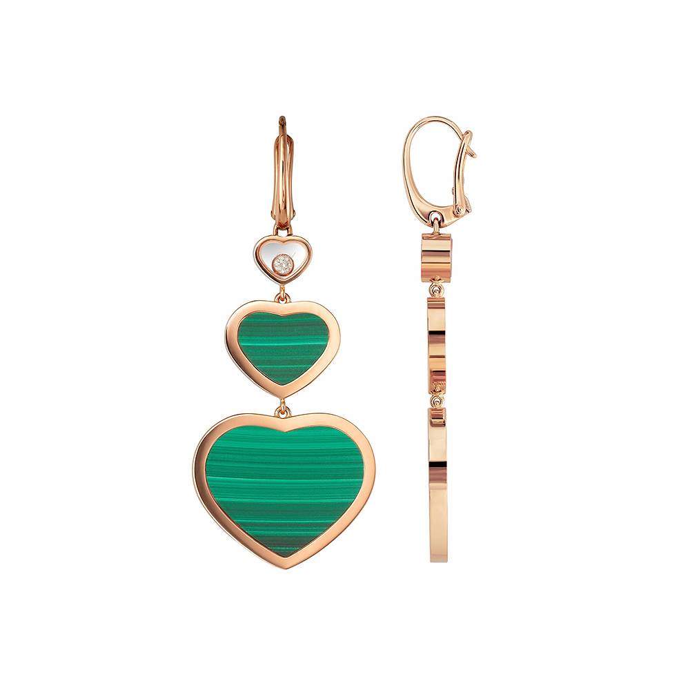 Earrings Chopard Happy Hearts