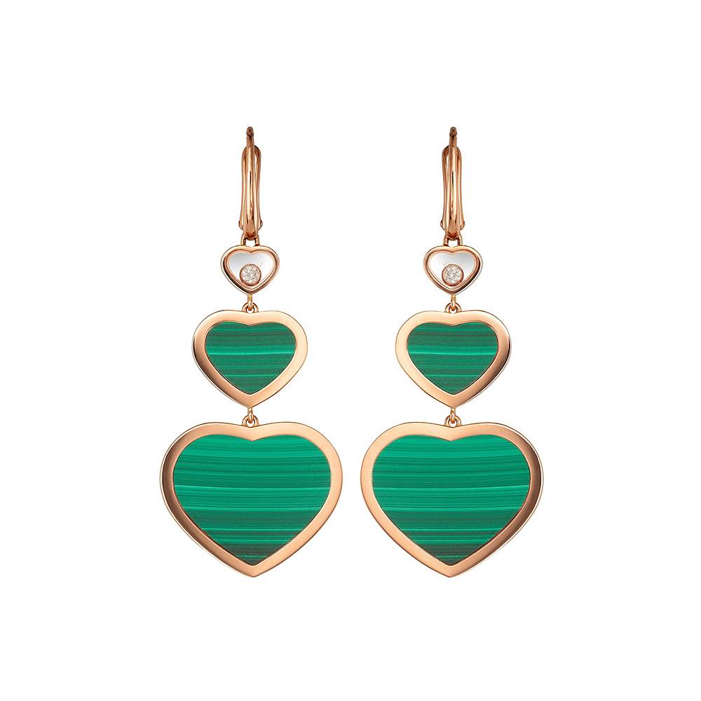 Earrings Chopard Happy Hearts