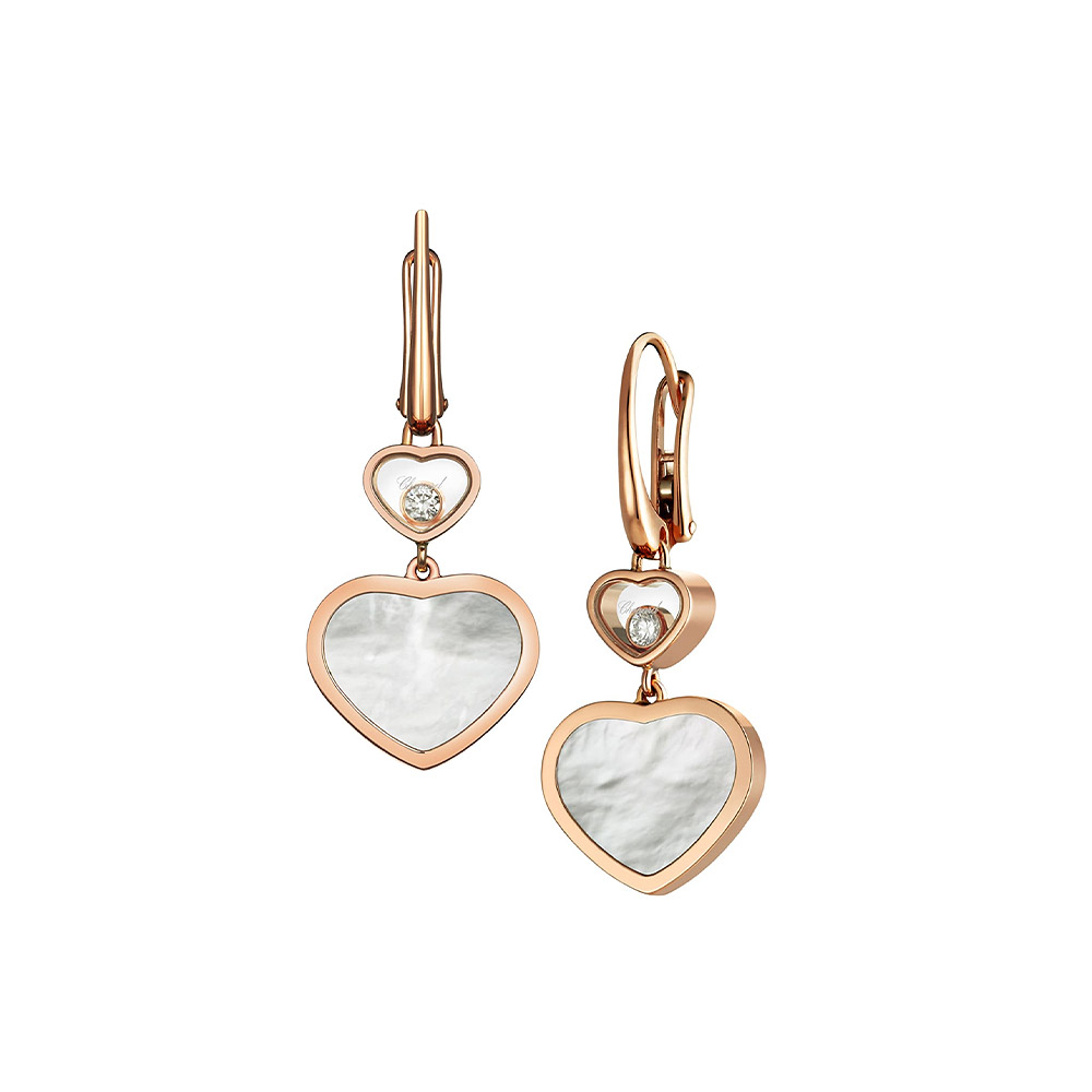 Earrings Chopard Happy Hearts