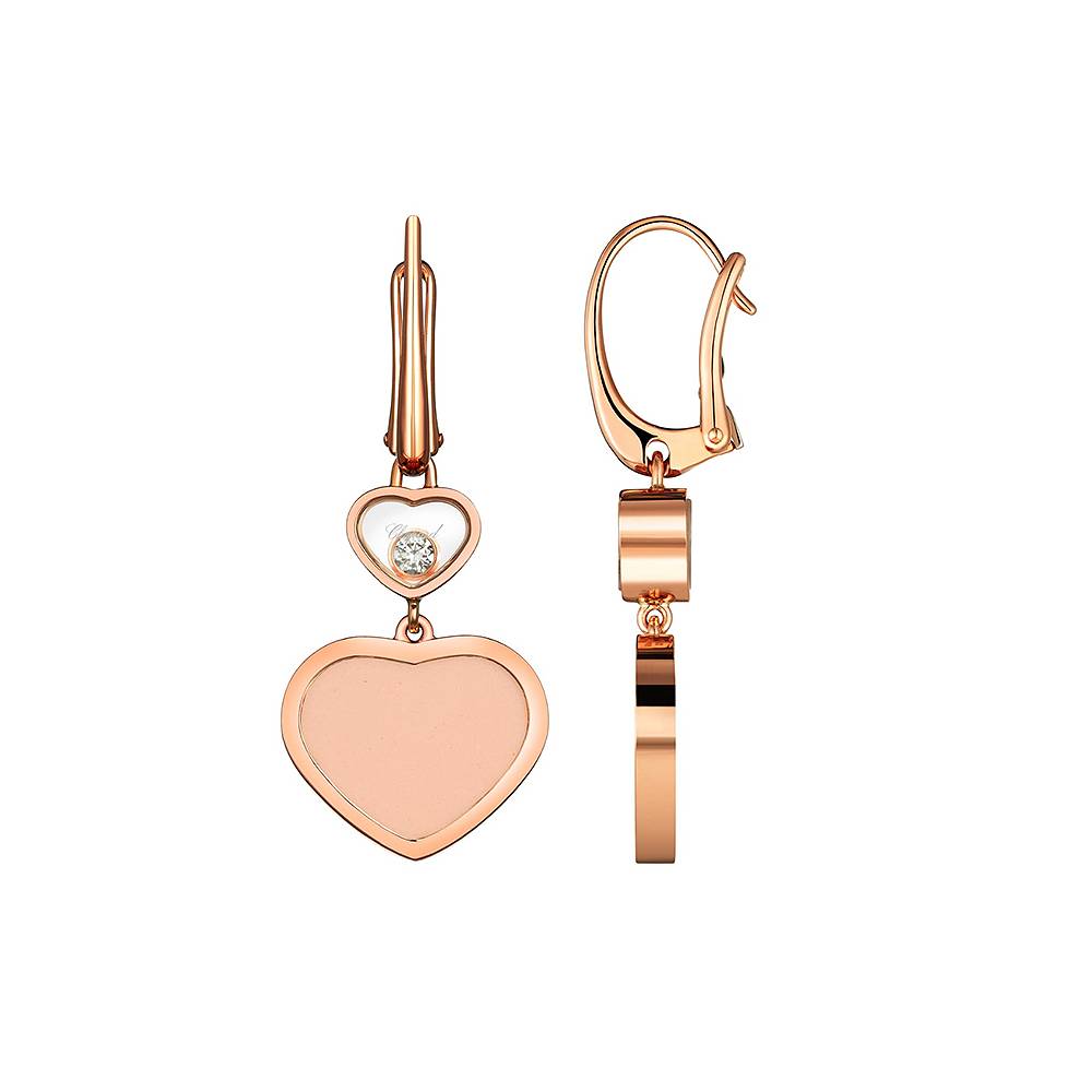 Earrings Chopard Happy Hearts