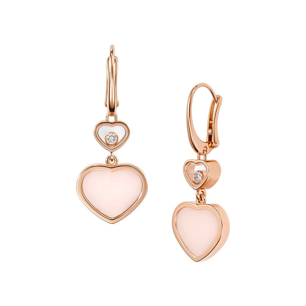 Earrings Chopard Happy Hearts