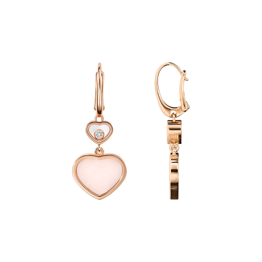 Earrings Chopard Happy Hearts