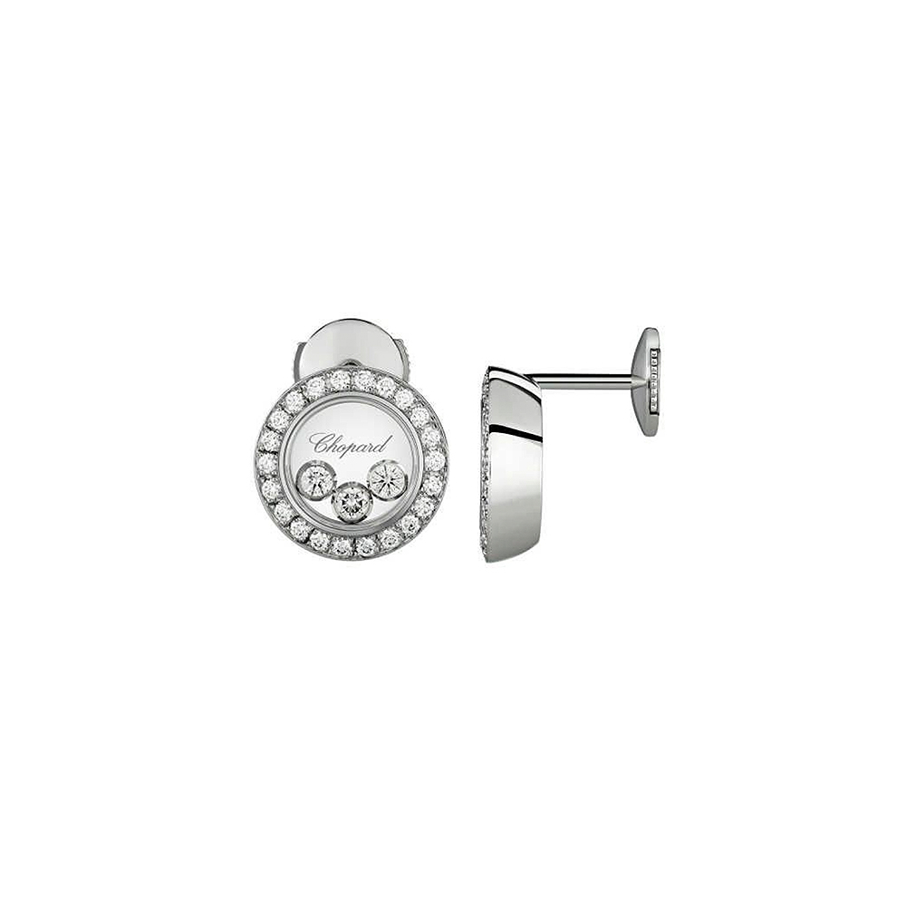 Earrings Chopard Happy Diamonds Icons Round