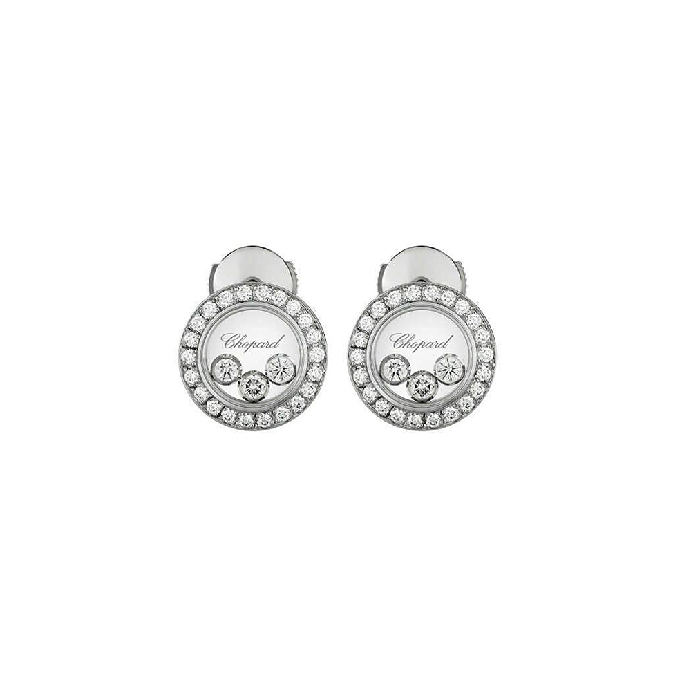 Earrings Chopard Happy Diamonds Icons Round