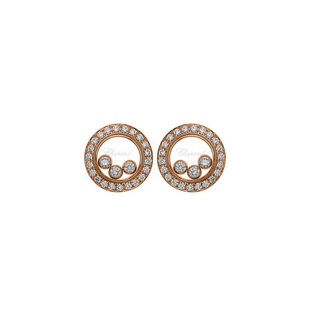 Earrings Chopard Happy Diamonds Icons Round