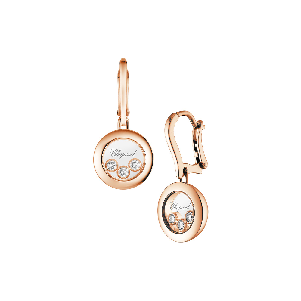 Earrings Chopard Happy Diamonds Icons Round