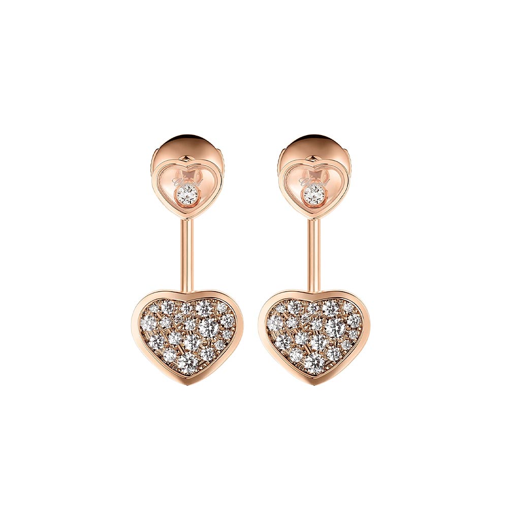 Earrings Chopard Happy Hearts