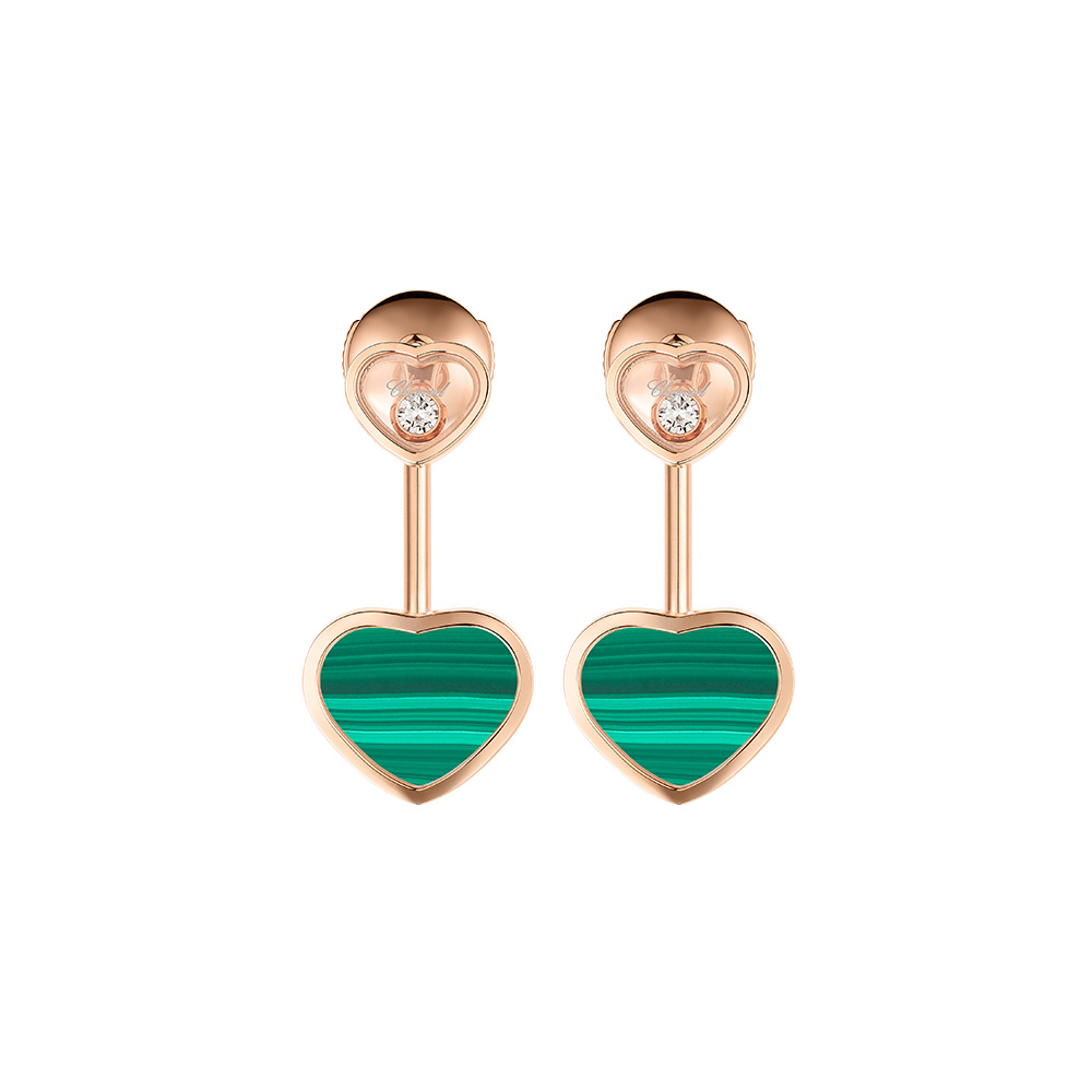 Earrings Chopard Happy Hearts