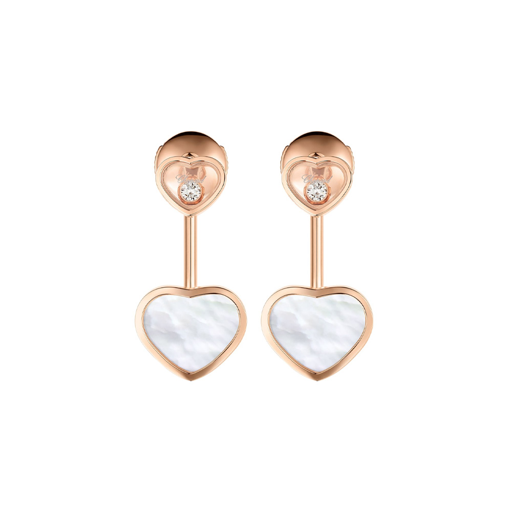 Earrings Chopard Happy Hearts