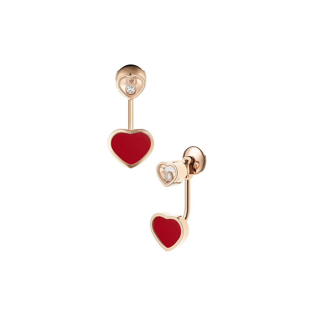 Earrings Chopard Happy Hearts