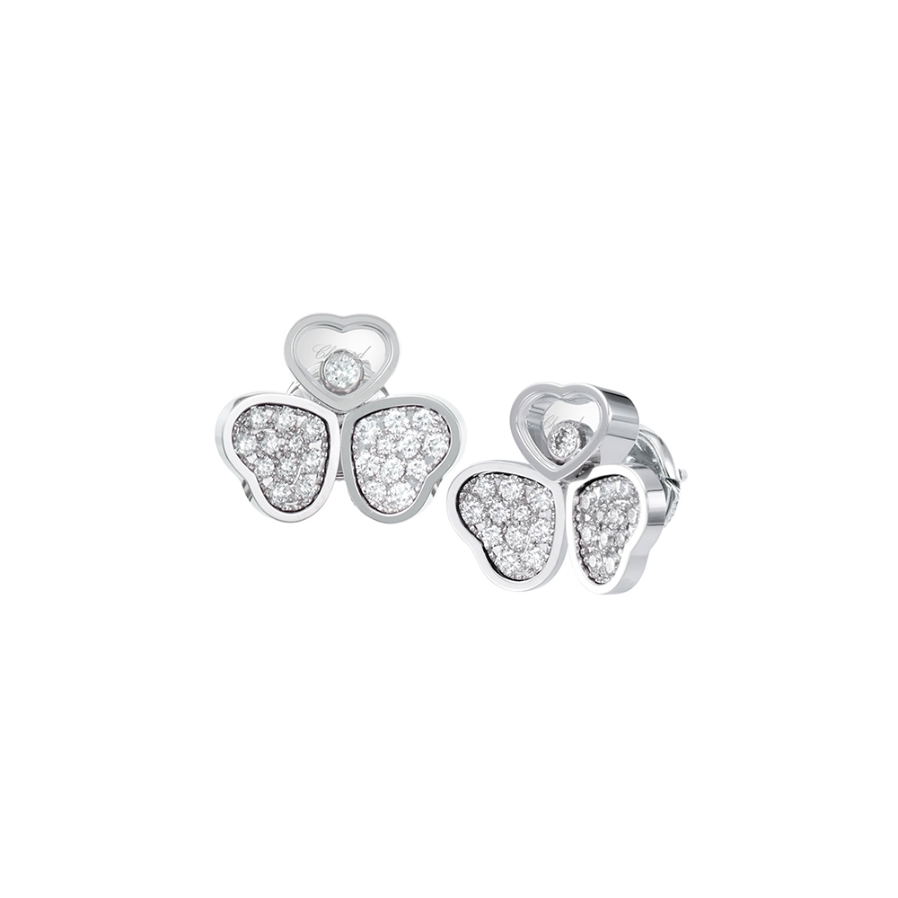 Earrings Chopard Happy Hearts