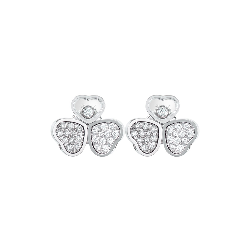 Earrings Chopard Happy Hearts