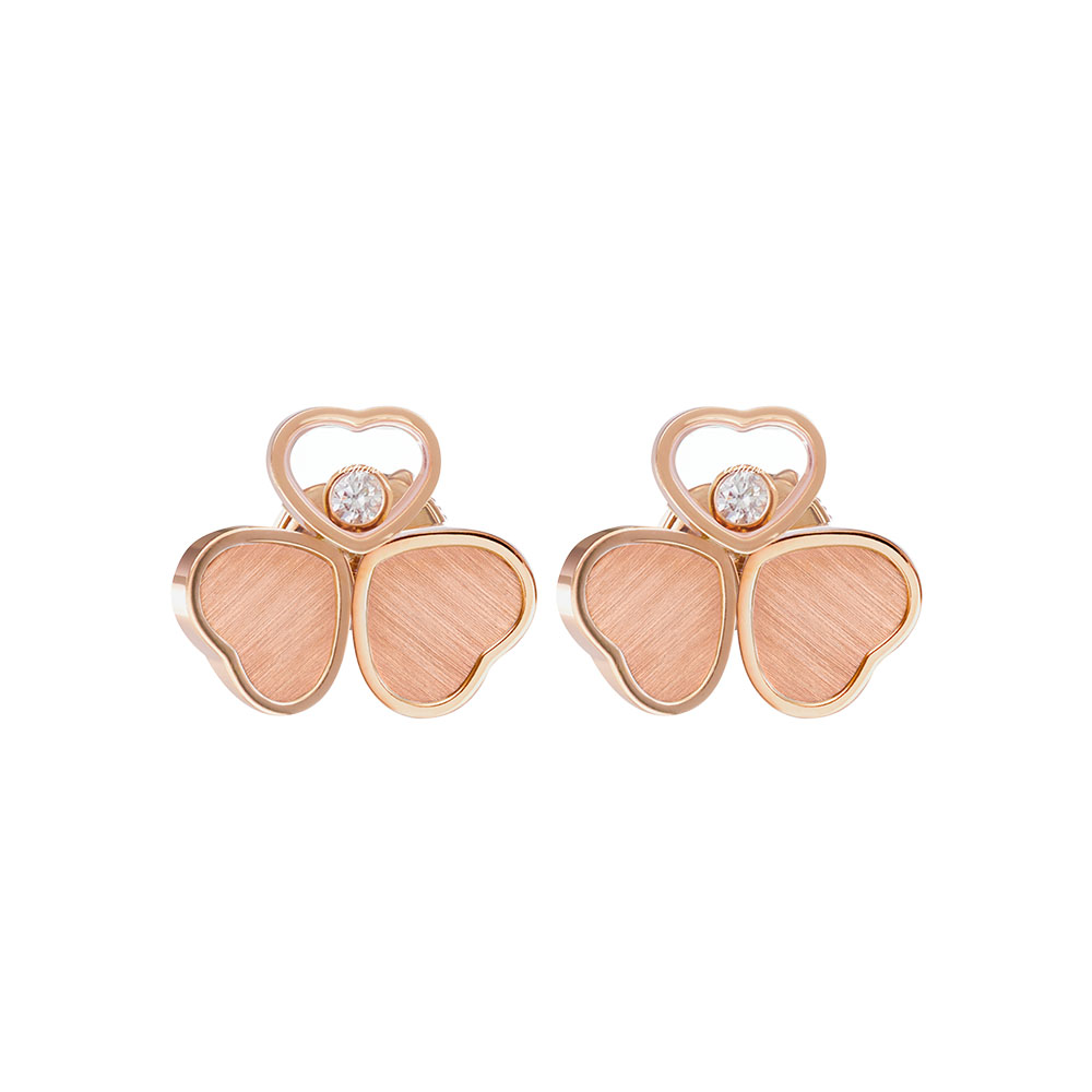 Earrings Chopard Happy Hearts