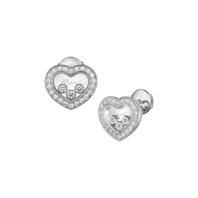 Chopard Happy Diamonds Icons Earrings - 83A017-1001 | Kapoor Watch Co.