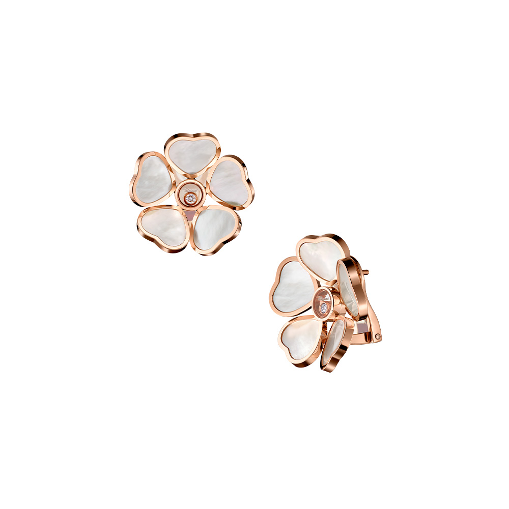 Earrings Chopard Happy Hearts