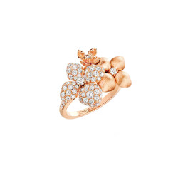 Ring Chaumet Hortensia with diamonds