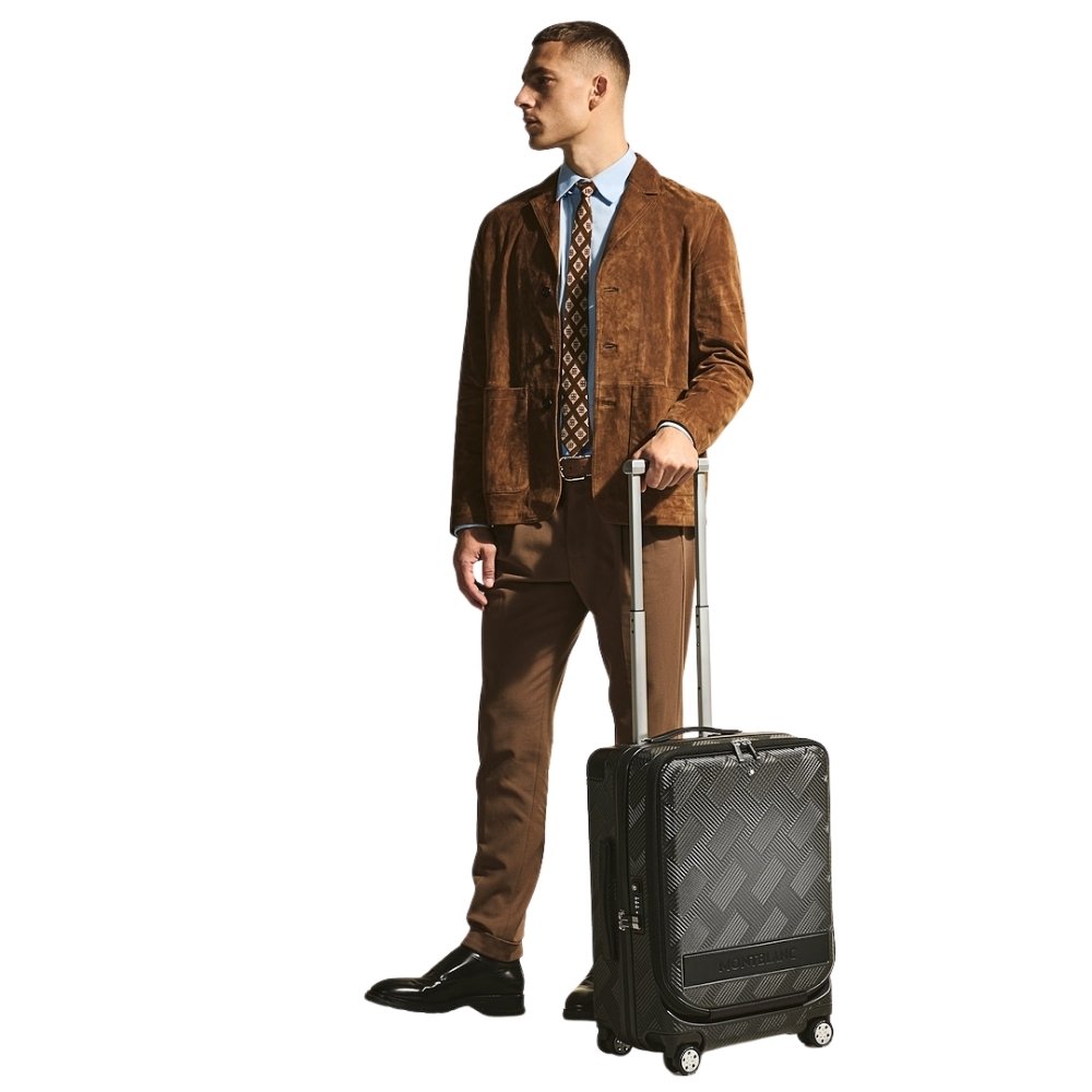 Cabin Trolley Montblanc #MY4810 with pocket