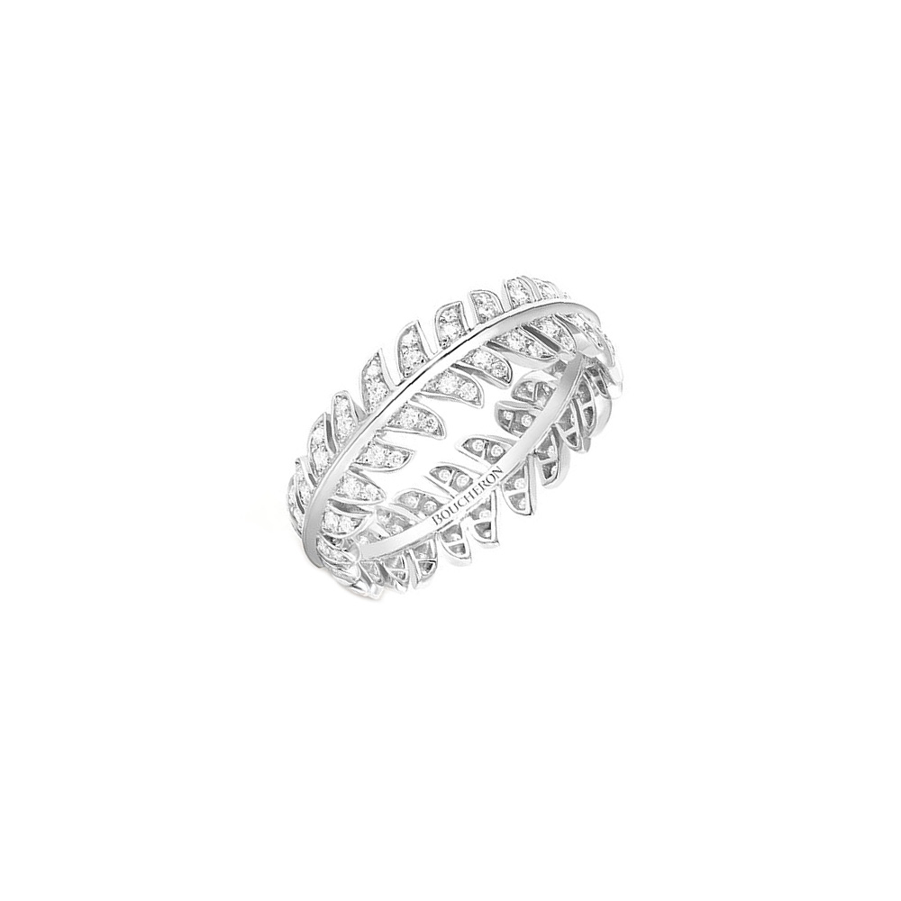 Ring Boucheron Plume de Paon Wedding