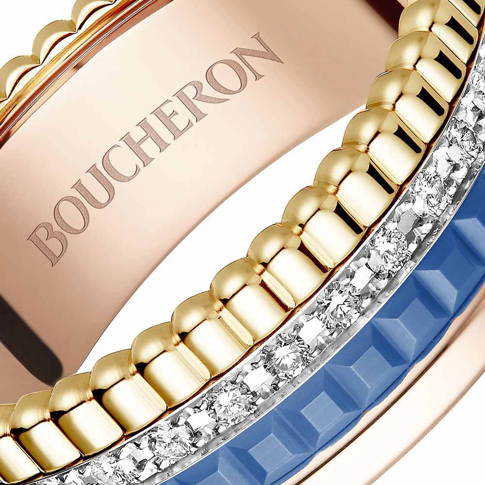 Ring Boucheron Quatre Blue Edition