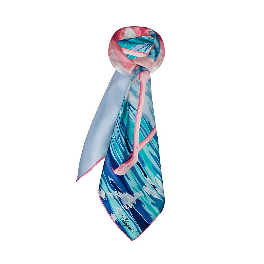 Scarf Chopard Flamingo