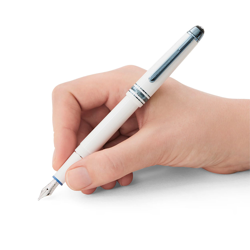 Fountain Pen Montblanc Meisterstück Glacier White, F