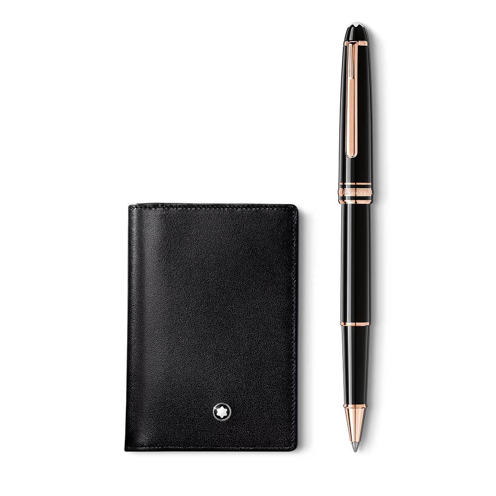 Rollerball pen Montblanc Set Meisterstück