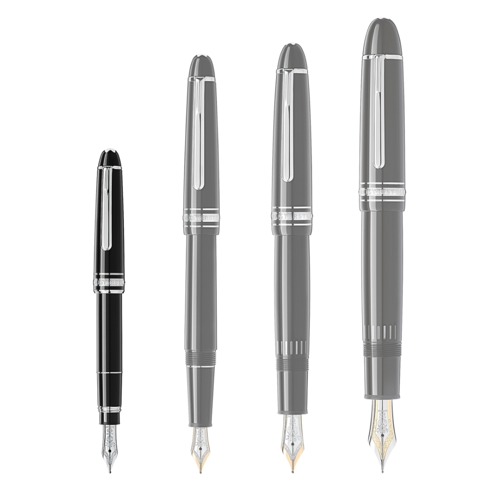 Fountain Pen Montblanc Meisterstück Platinum Line Homage to W.A. Mozart
