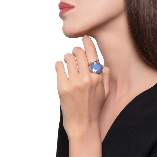 Pasquale Bruni - Petit Joli Blue Moon Ring with Diamonds