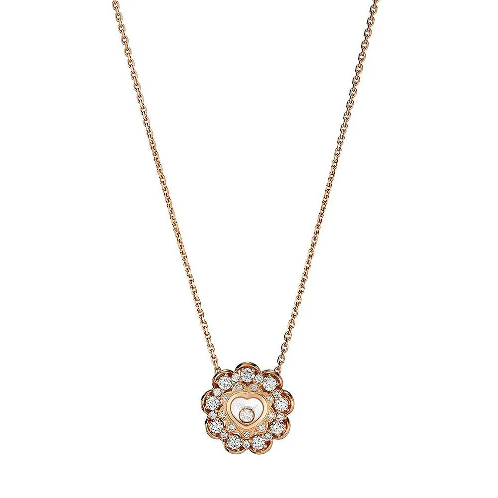 Колье Chopard Happy Diamonds