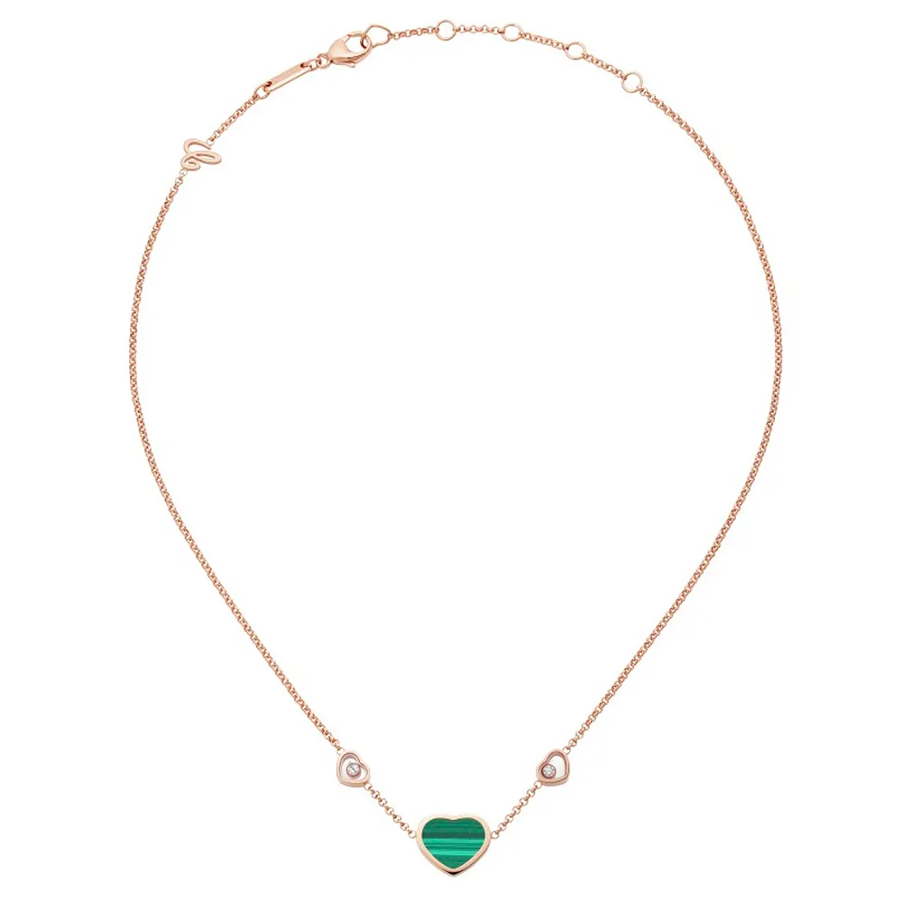 Necklace Chopard Happy Hearts