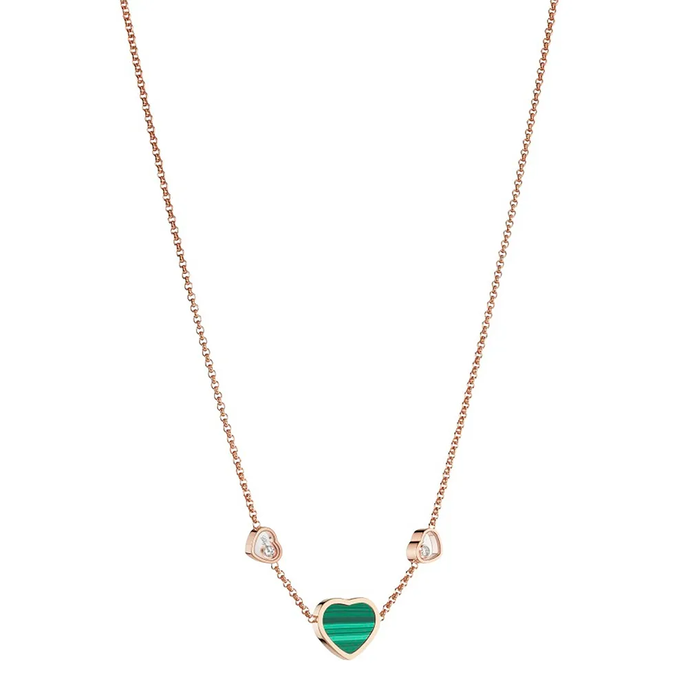 Necklace Chopard Happy Hearts