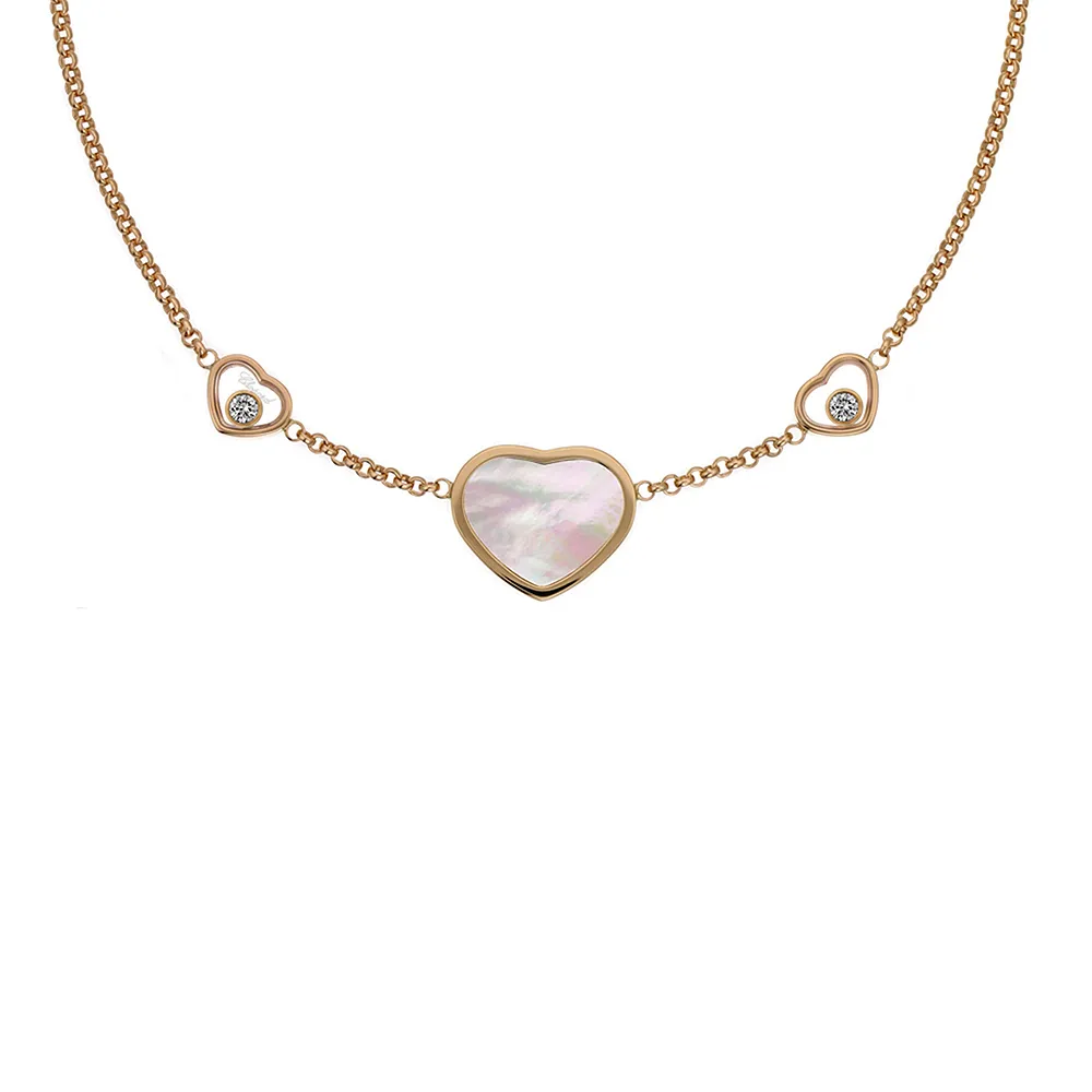 Колье Chopard Happy Hearts