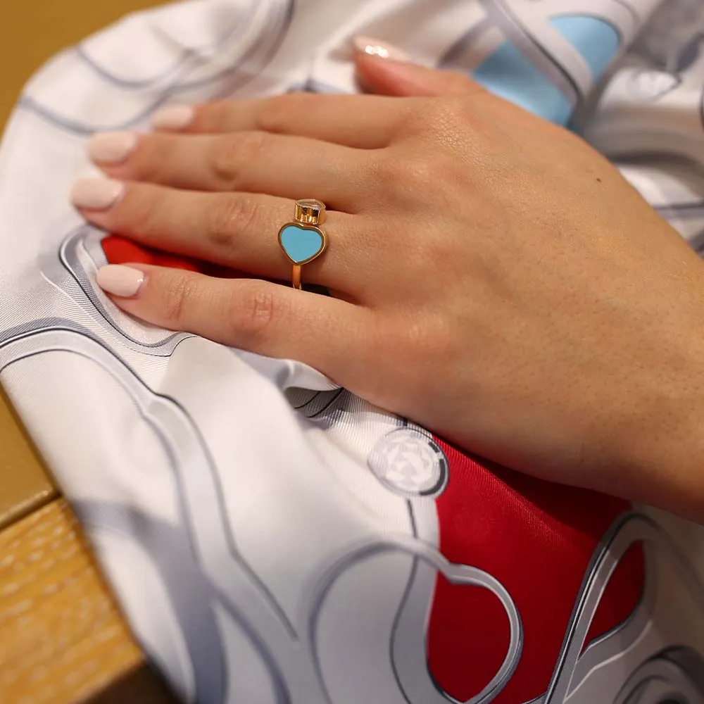 Кольцо Chopard Happy Hearts