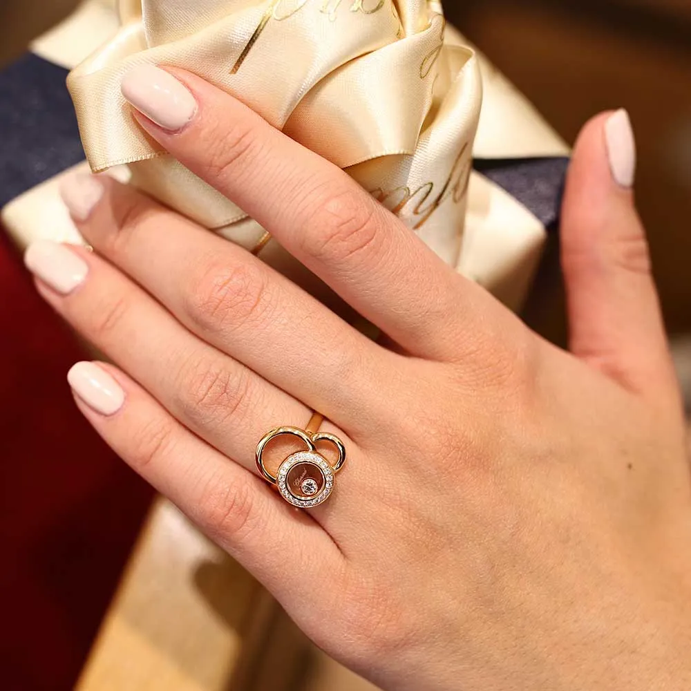 Кольцо Chopard Happy Diamonds Happy Dreams