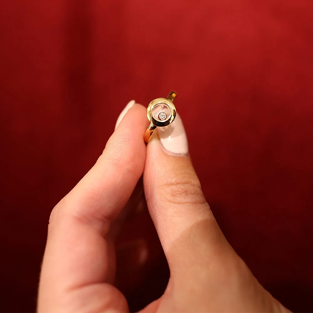 Ring Chopard Happy Diamonds Icons Round Ring Chopard Happy Diamonds Icons Round