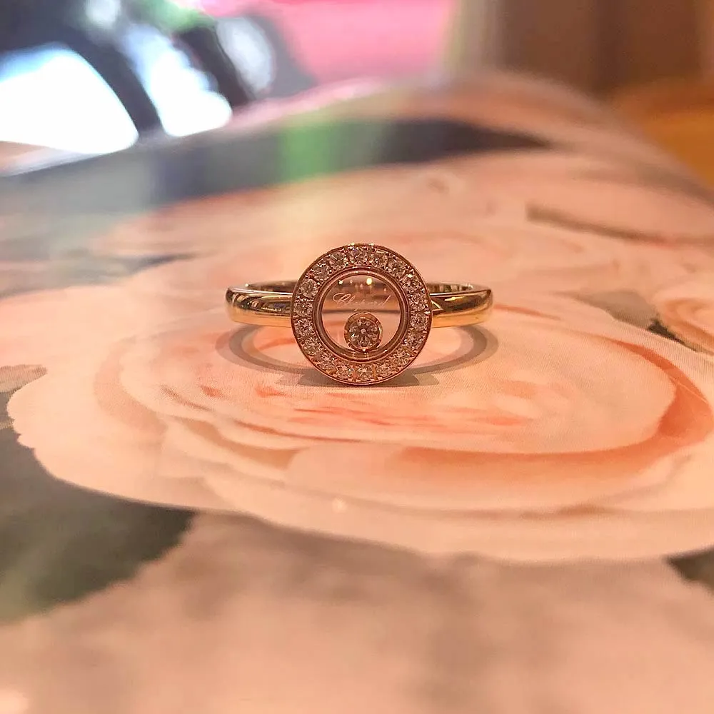 Кольцо Chopard Happy Diamonds Icons Round