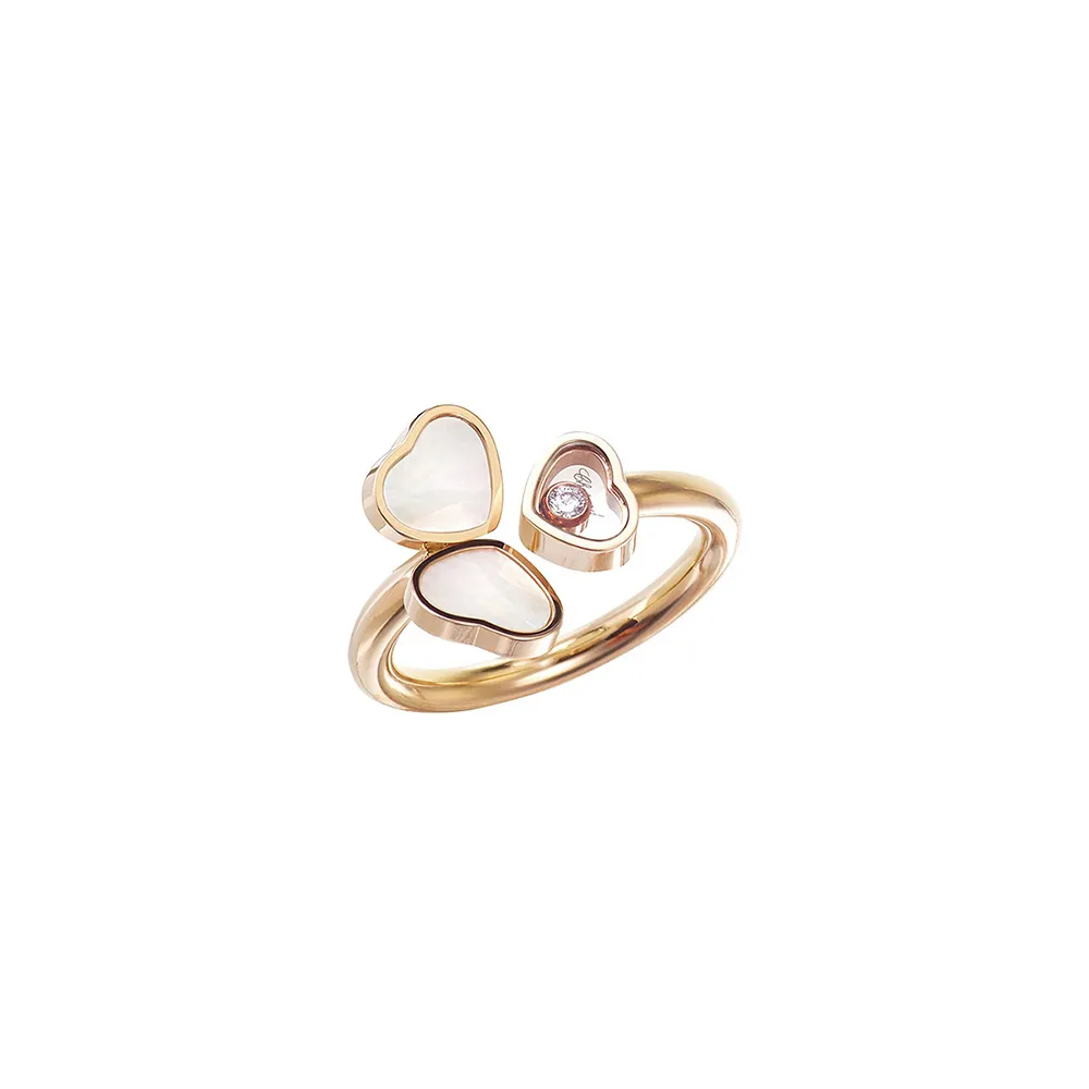Кольцо Chopard Happy Hearts
